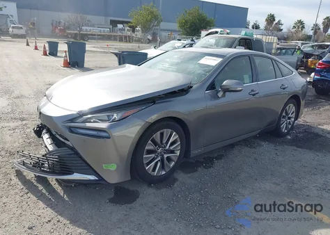 2022 Toyota Mirai Xle из США, поврежденный, VIN JTDAAAAAXNA007005